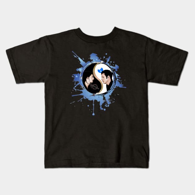 Farscape - Yin Yang Kids T-Shirt by spritelady